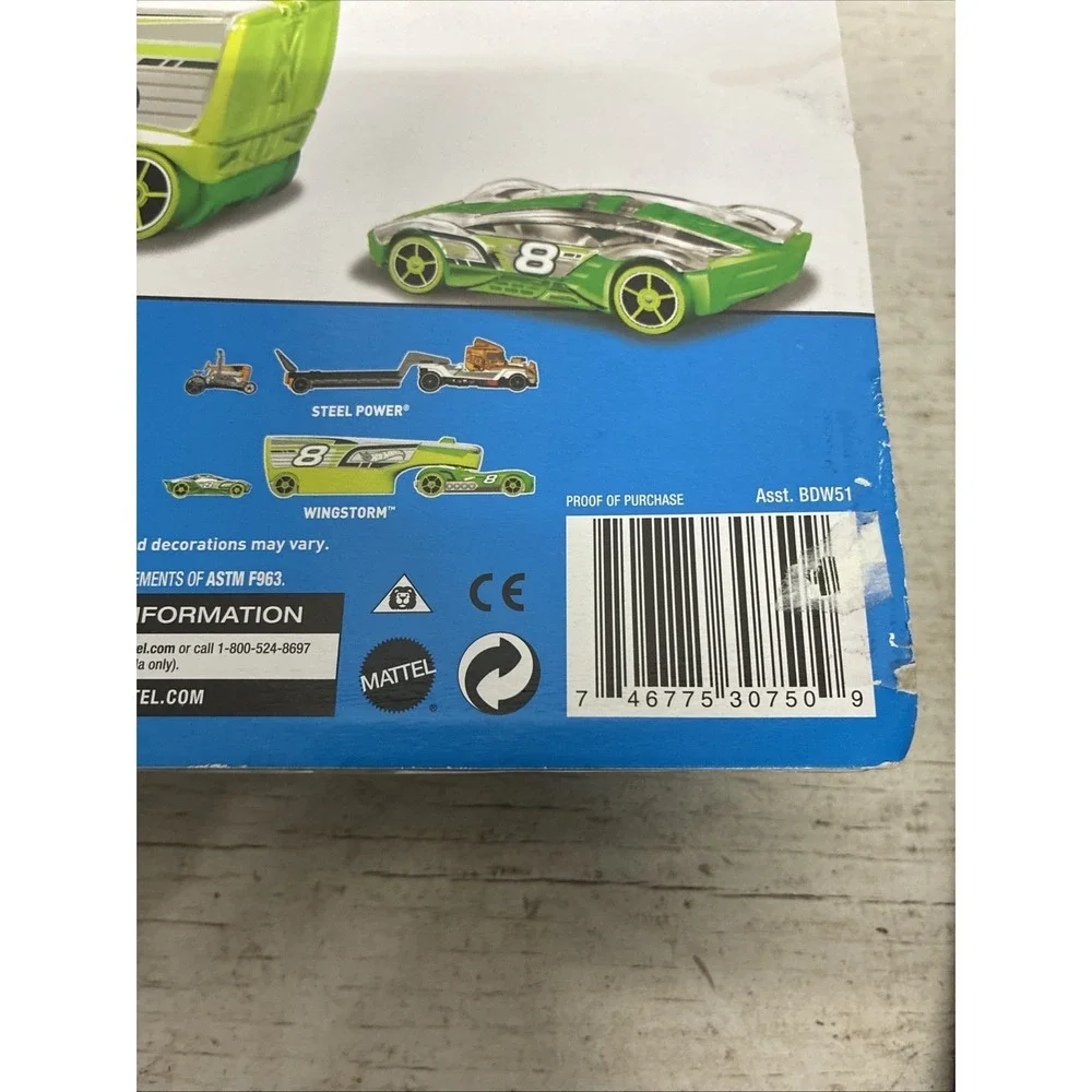 WINGSTORM Hot Wheels Super Rigs Diecast Vehicle 2025 Nip